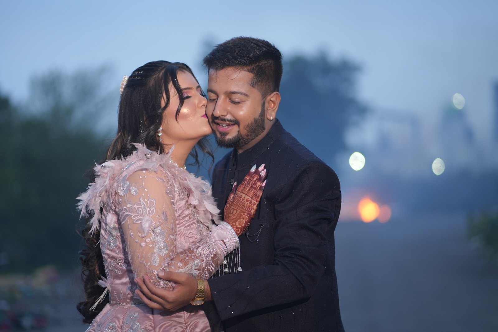Rishika and Kunal together